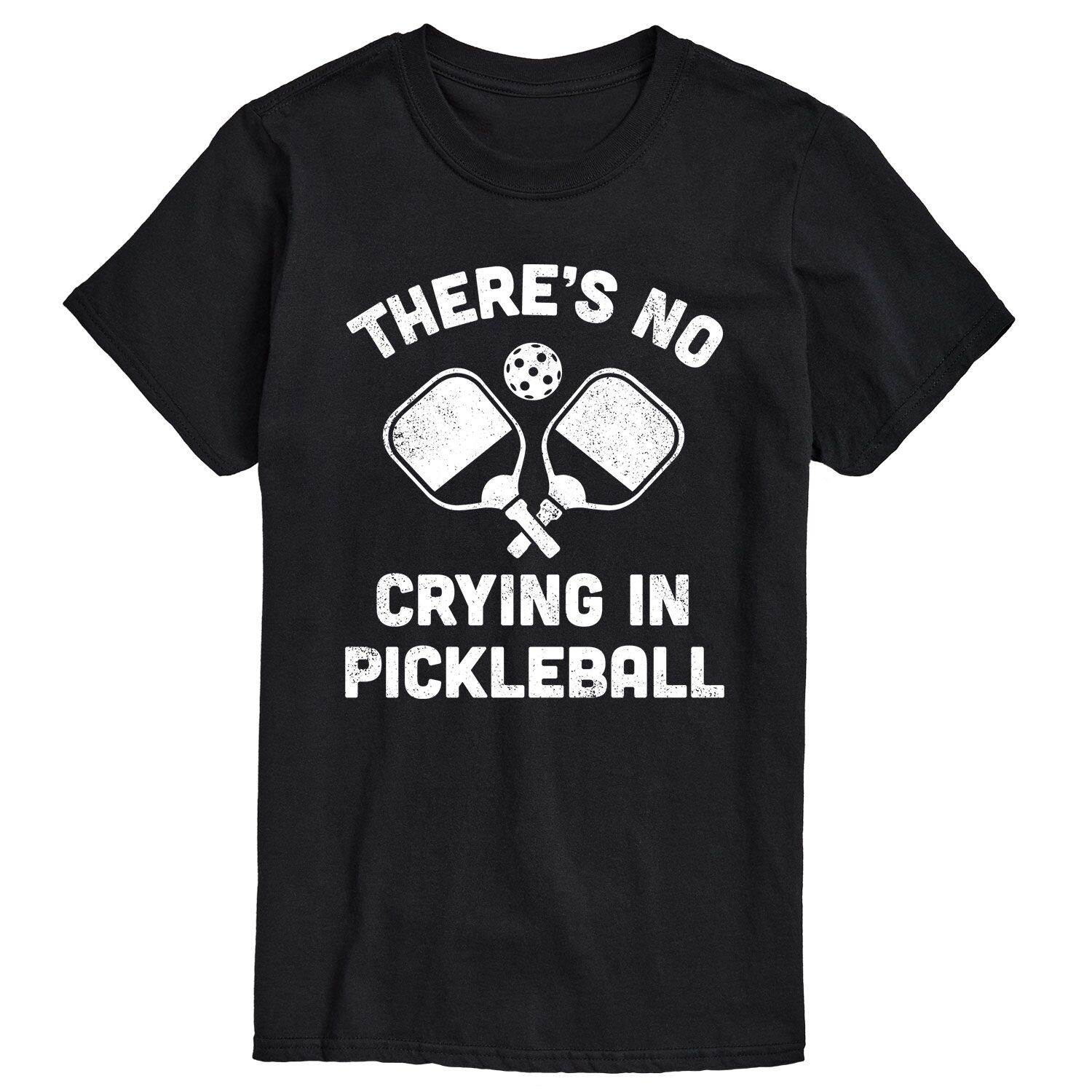

Футболка Big & Tall No Crying Pickleball Licensed Character, черный