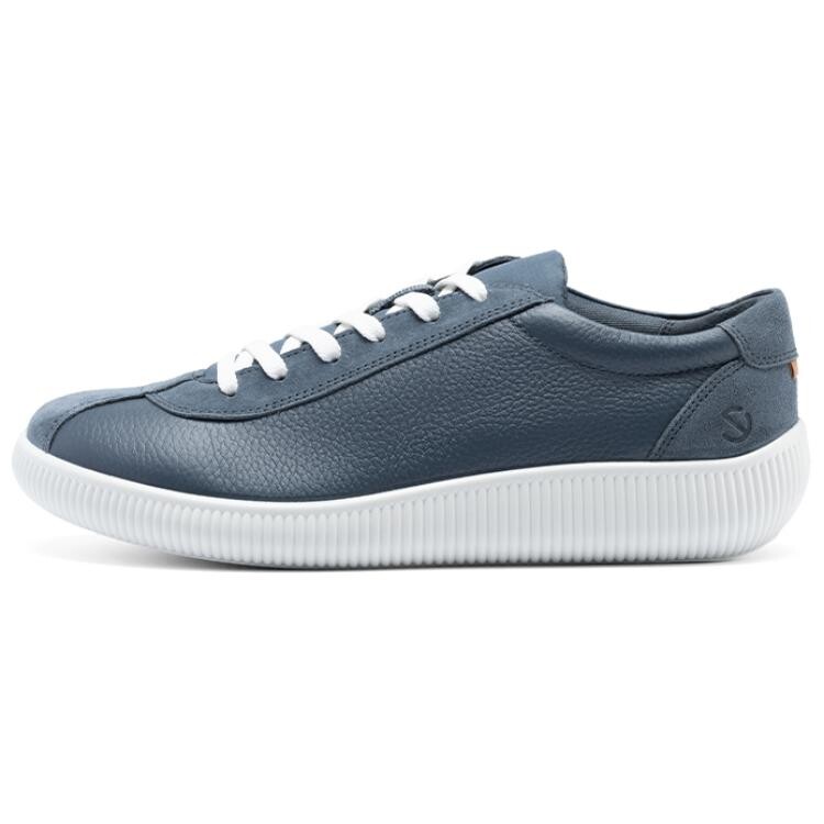 

Кроссовки ecco Lifestyle Shoes Men Low-top Blue/Gray, синий/серый