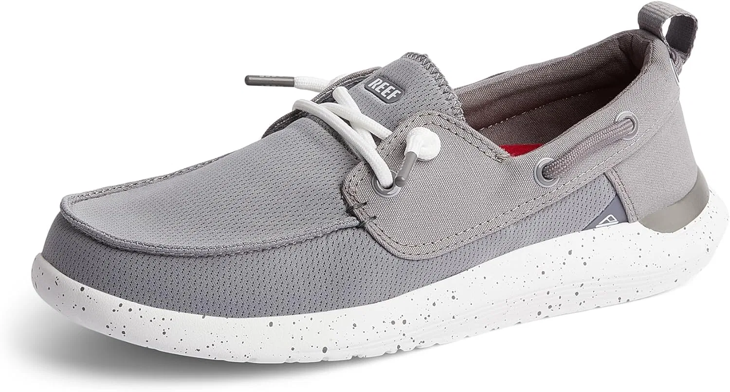 Мужские лодочные туфли Reef Swellsole Pier, Grey Net