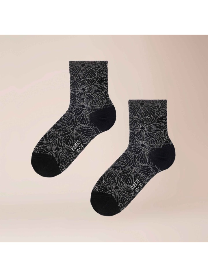 

Kunert Носки Allover Love в черном цвете