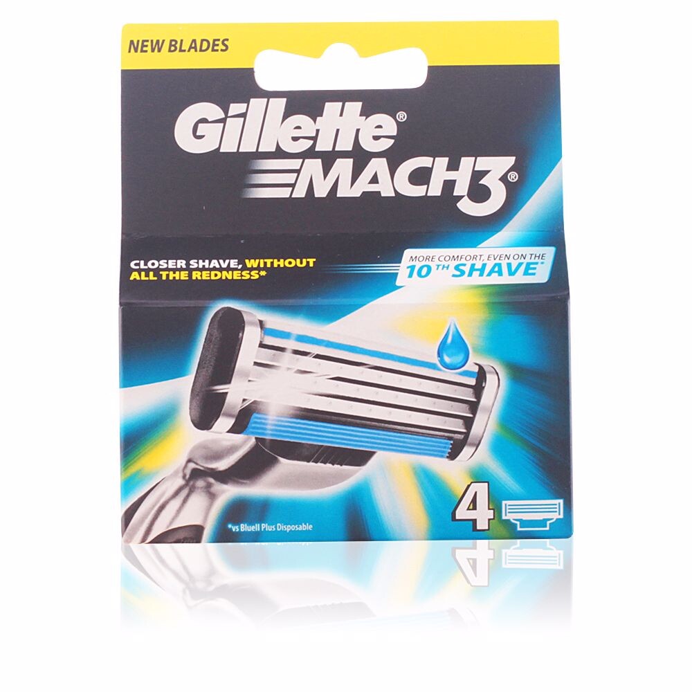 

Лезвия бритвы Mach3 cuchillas para afeitar Gillette, 4 шт