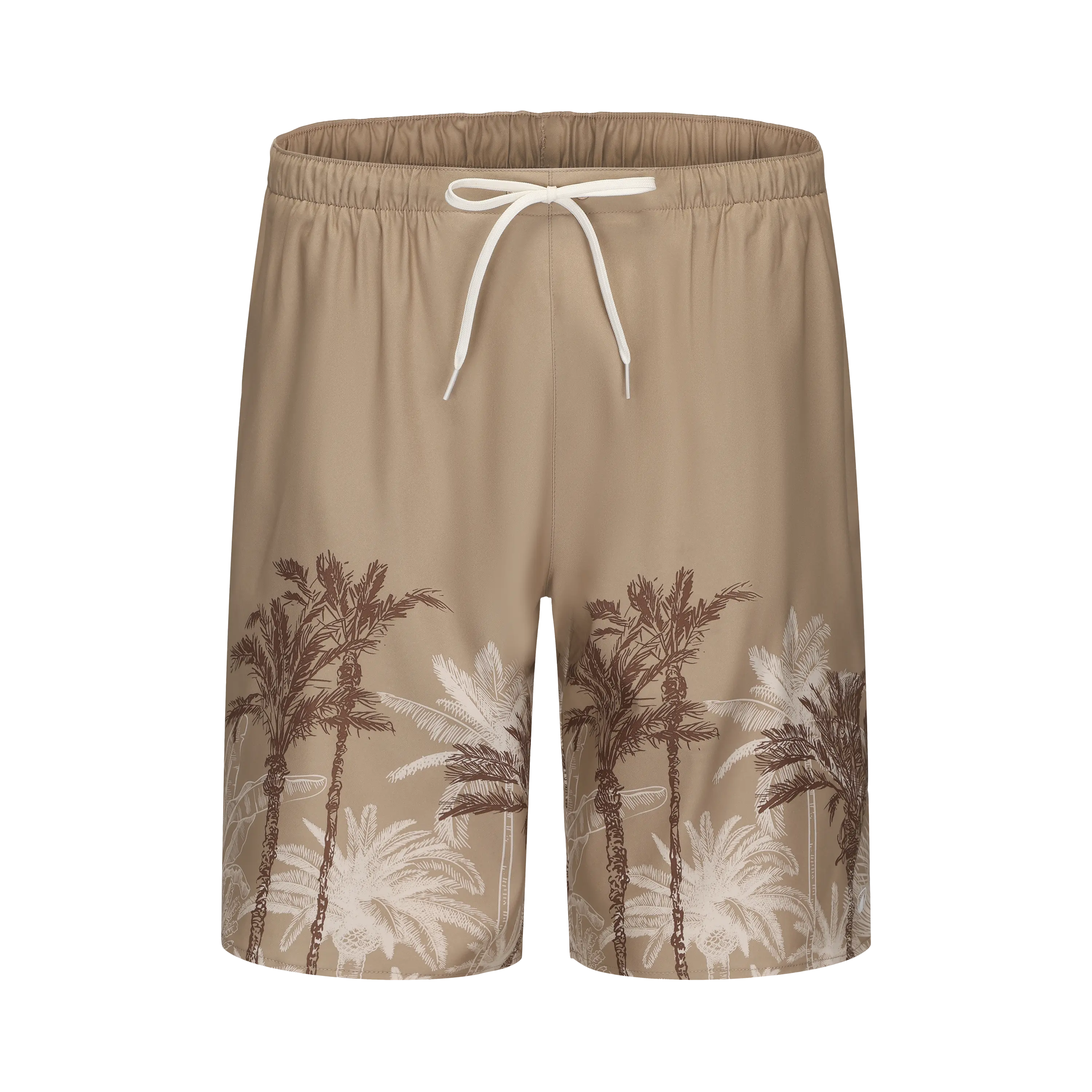 

Мужские шорты для серфинга 100 eco 20" - PALM BEIGE OLAIAN