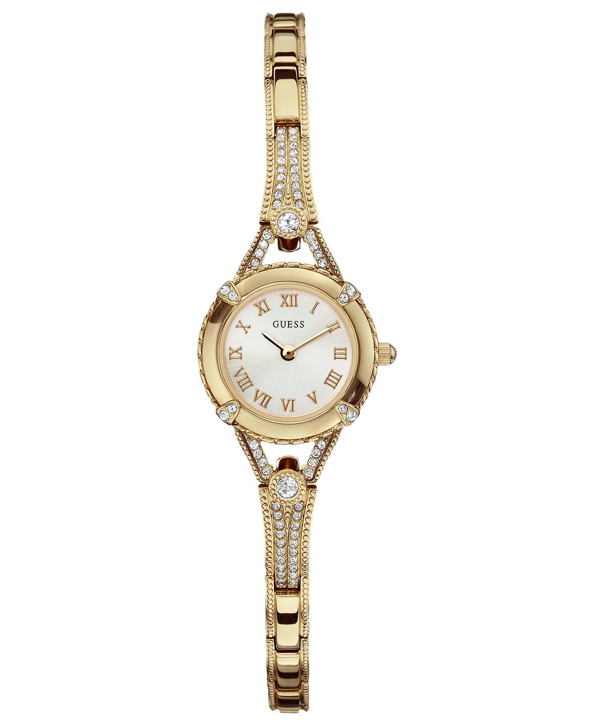 

Часы, женский золотой браслет 22 мм U0135L2 GUESS