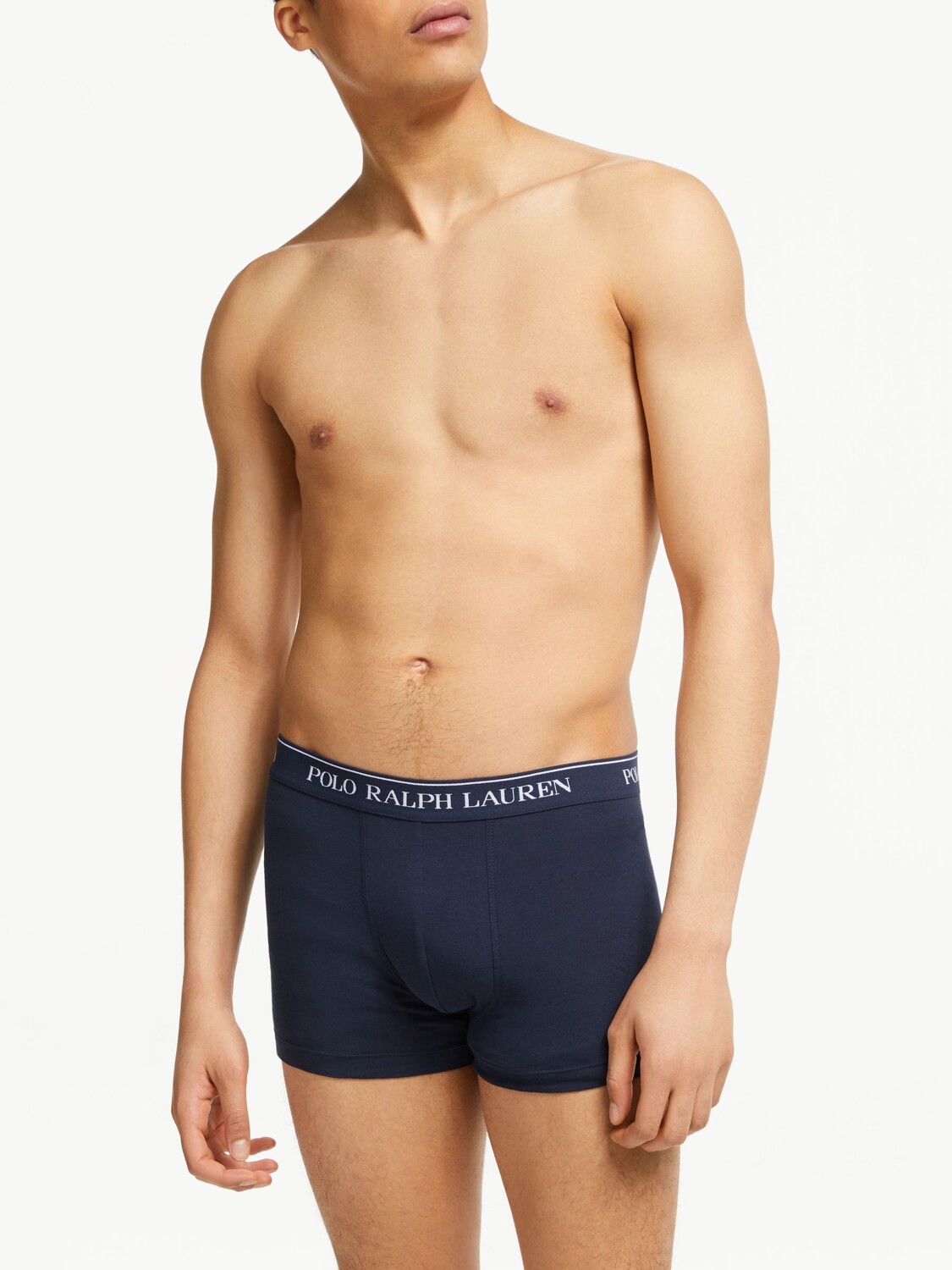 Трусы-поло из эластичного хлопка Ralph Lauren, синий/красный/белый — фото 3