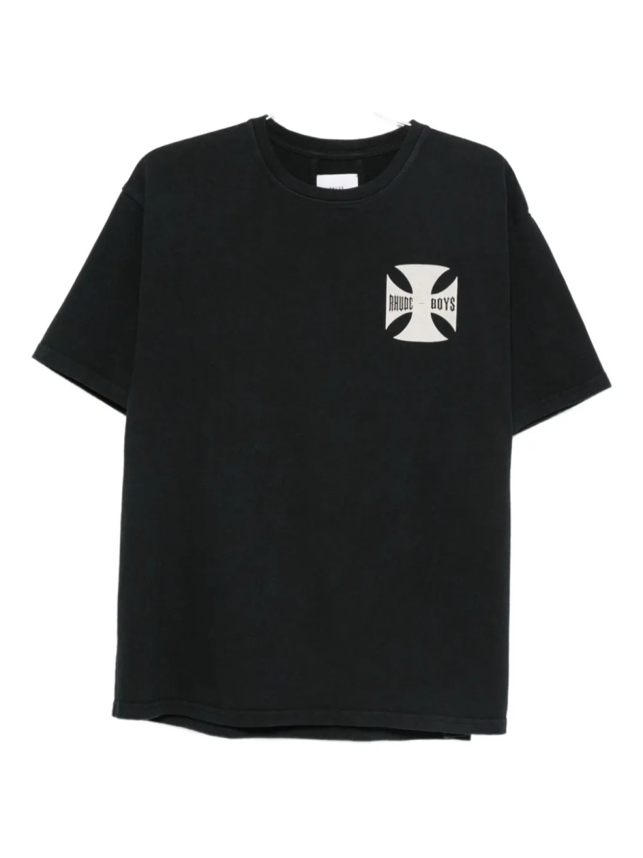 

Футболка с крестом RHUDE, черный