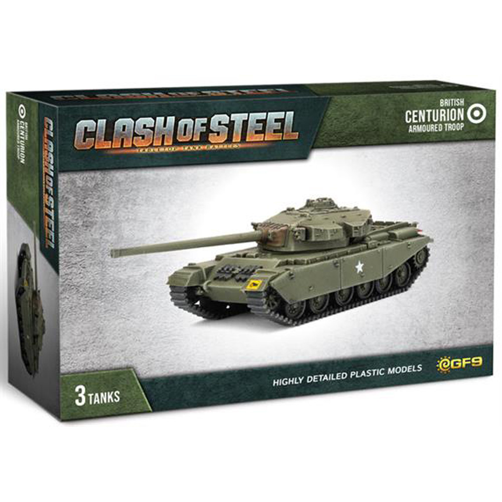 

Миниатюра Gale Force 9 Clash of Steel: British - Centurion Armoured Troop