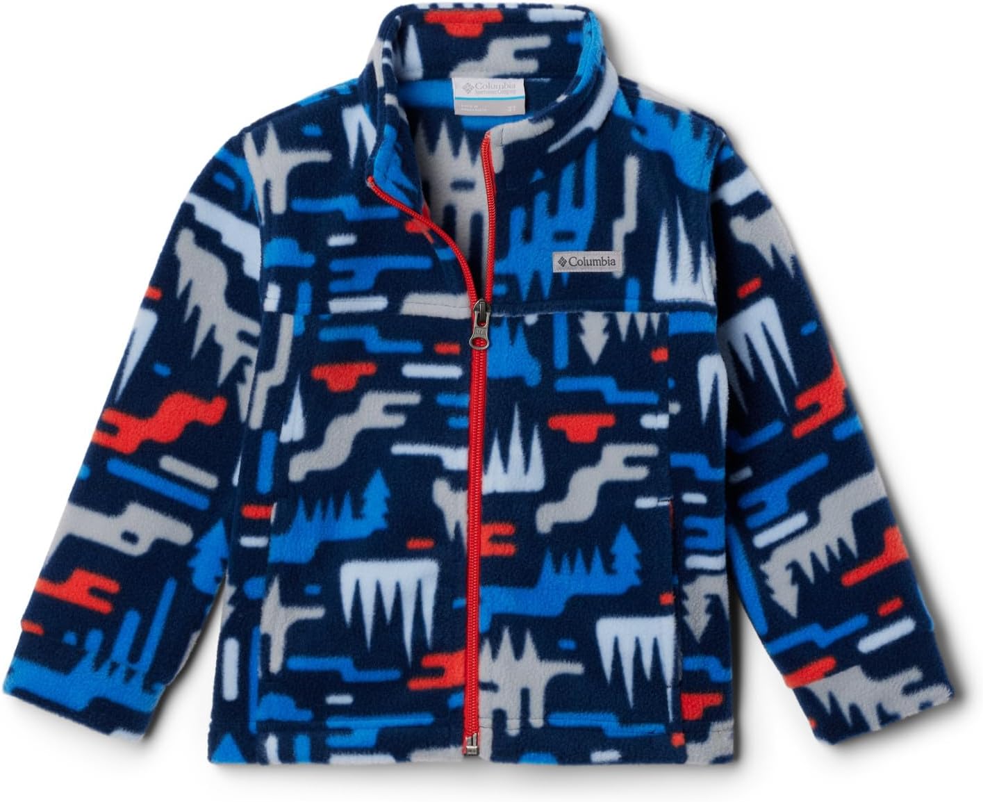 

Флисовая куртка Columbia boys Zing III, Collegiate Navy Highland