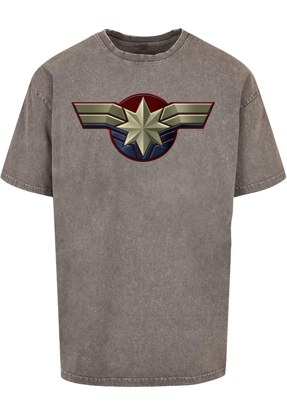 

Футболка ABSOLUTE CULT Captain Marvel - Chest Emblem, грейдж