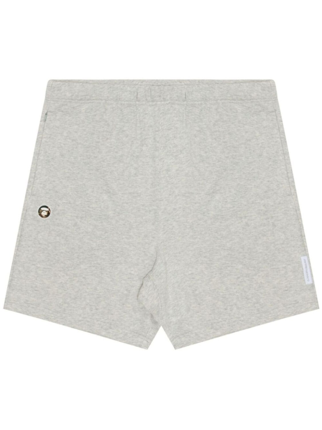 

Шорты с эластичным поясом и нашивкой-логотипом AAPE BY *A BATHING APE, серый