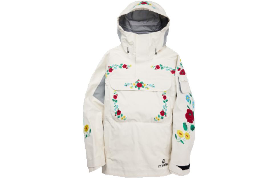

Горнолыжный топ унисекс MINE77 Collection GORE TEX 3L BURTON, белый