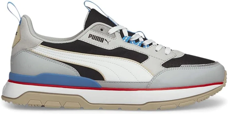 Кроссовки PUMA Unisex R78 Trek, 2-Puma Black Puma White Glacial Blue — фото 2