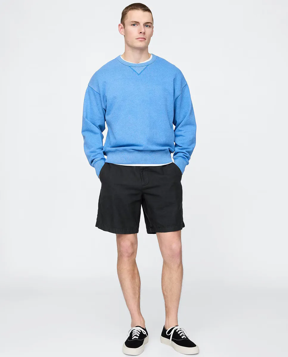 

Мужские шорты из льна и хлопка Gap, черный