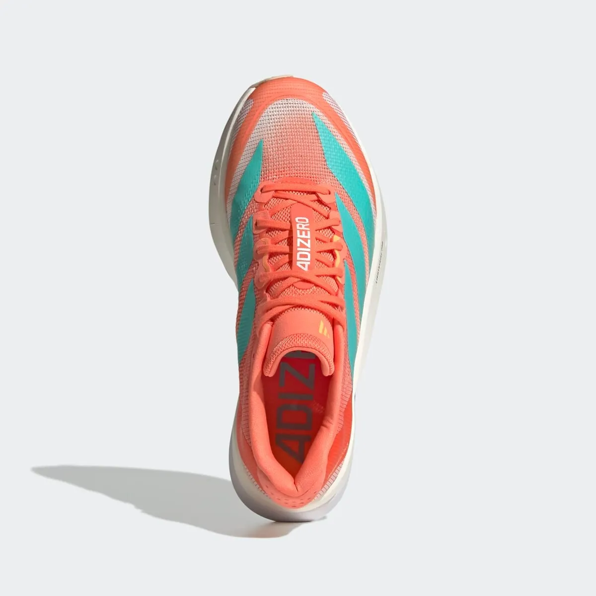 Женские беговые кроссовки Adizero Boston adidas, оранжевый — фото 3