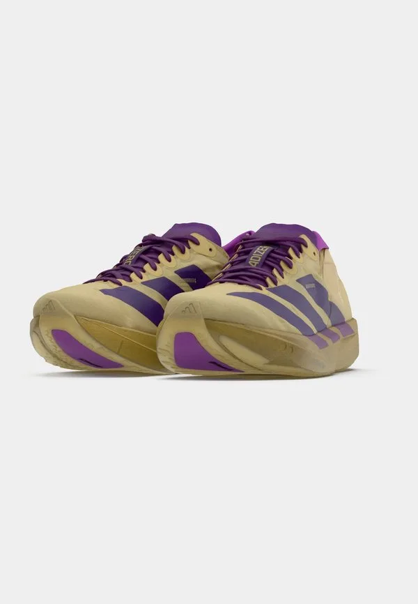 Кроссовки для бега по шоссе adizero takumi sen 11, песочный/насыщенно-фиолетовый/золотистый металлик Adidas Performance, Sand/Rich Purple/Gold-Coloured Metallic — фото 3