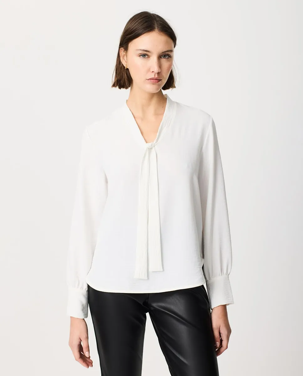 

Женская блузка с завязкой на шее Escorpion, светло-бежевый