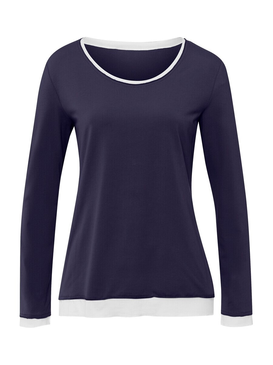 

Лонгслив heine Shirt, морской синий