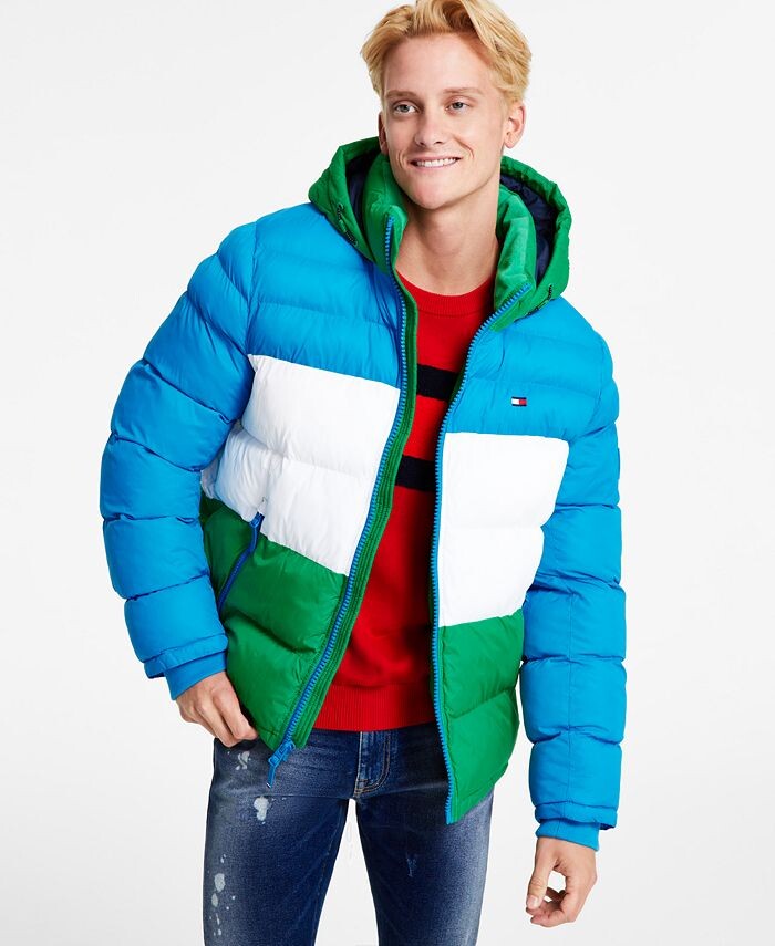 

Мужская стеганая куртка-пуховик Tommy Hilfiger, зеленый