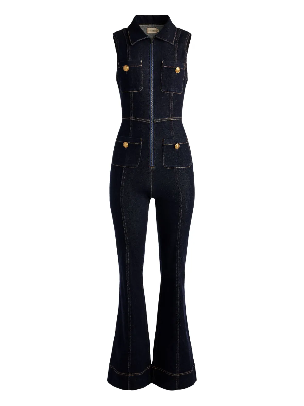 

Комбинезон Rachel без рукавов alice + olivia, синий