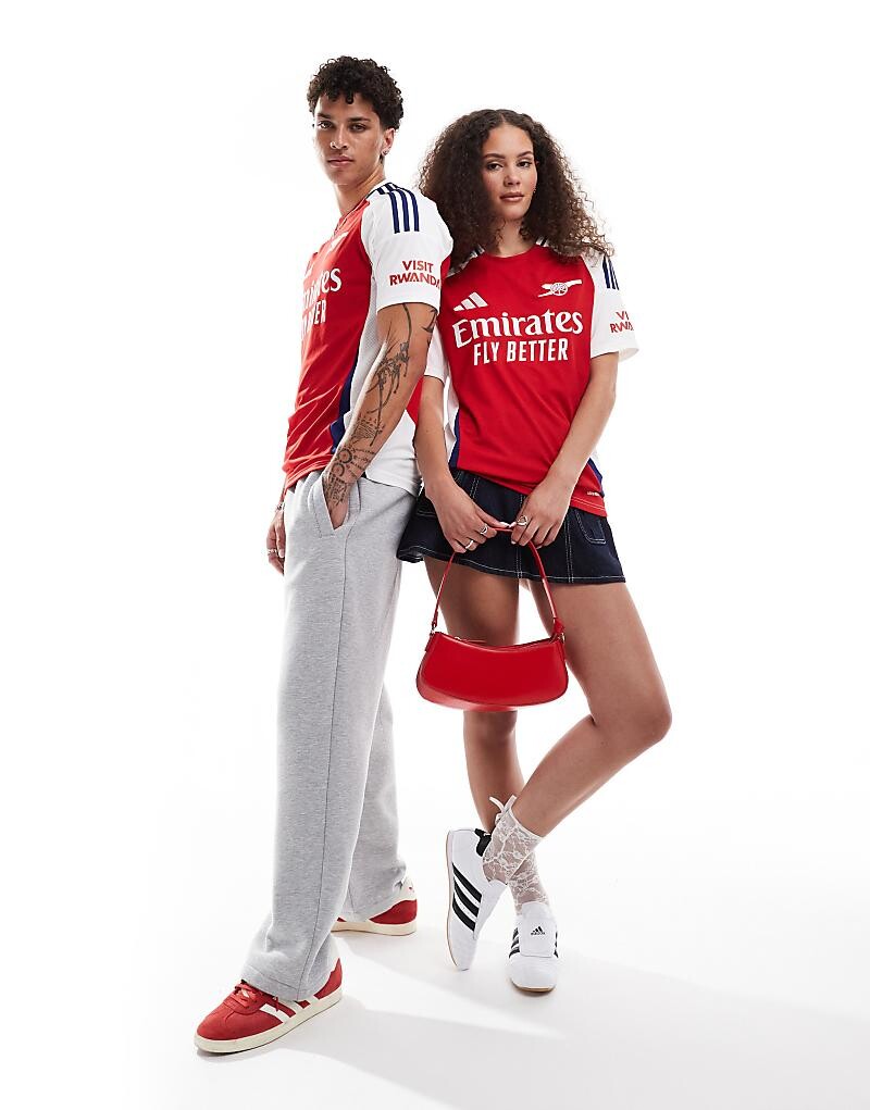 

adidas Football – Арсенал 24/25 – Красно-белая майка