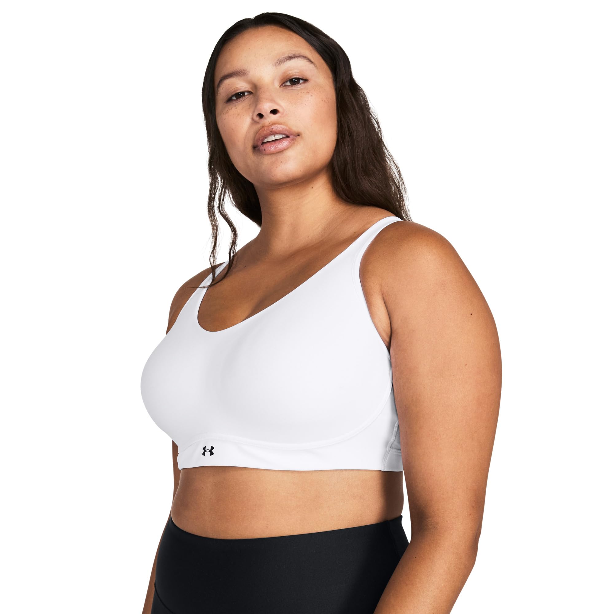 

Спортивный бюстгальтер Under Armour Infinity Low Impact Low Sports Bra, белый/черный
