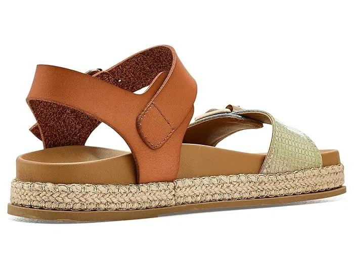 Сандалии с омбре-ремнями Avenue Steve Madden Kids, Rainbow Multi — фото 4
