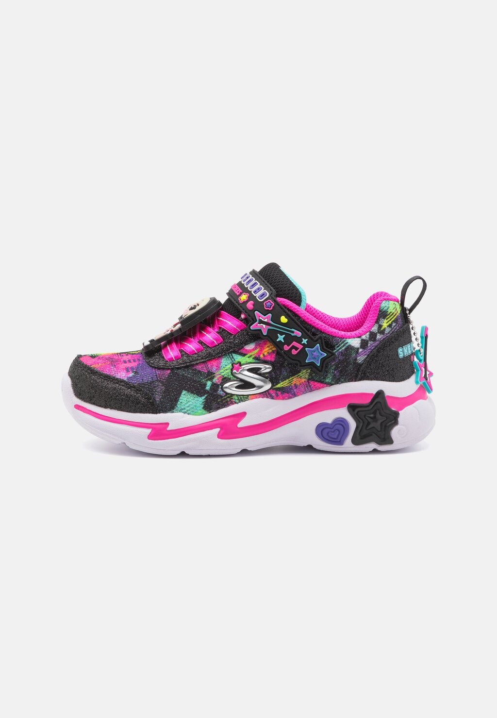 

Кроссовки на шнуровке SNUGGLE Skechers, черный