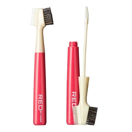 

Щетка для волос с гелем Edge Fixer 3 в 1 Edge Control Styler Red By Kiss