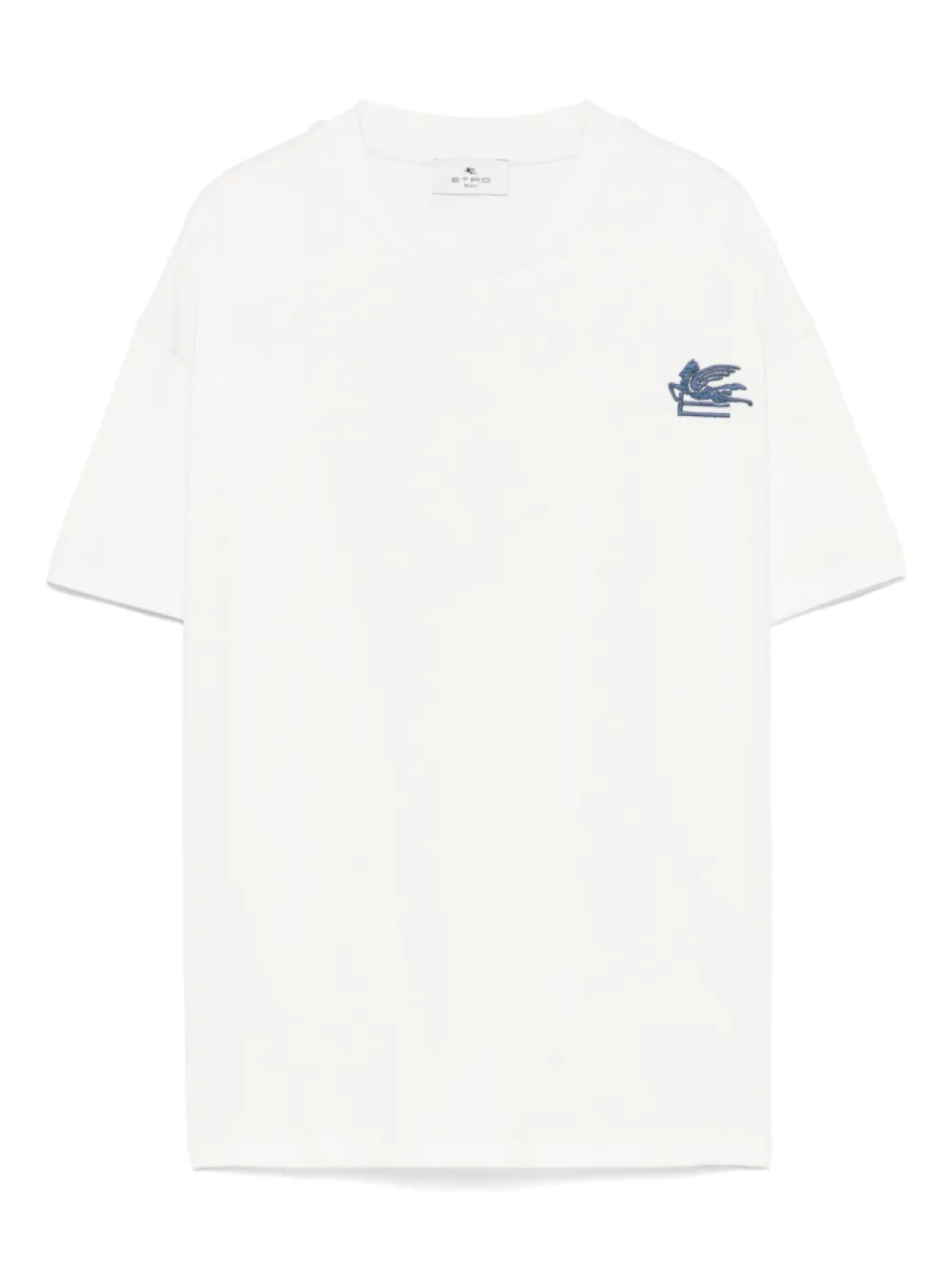 

ETRO KIDS футболка с вышивкой Pegaso, белый