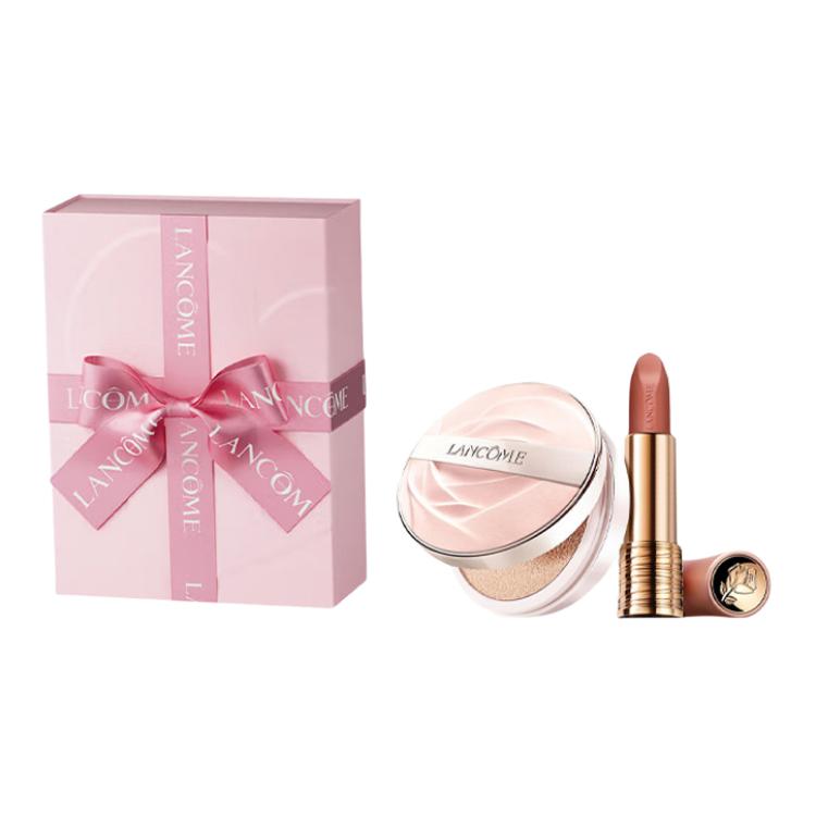 

LANKOU It's My Air Cushion, маленький круглый кулон помада бокс лимитированная серия наборов для макияжа легко растушевывается 14g+3.4g LANCOME