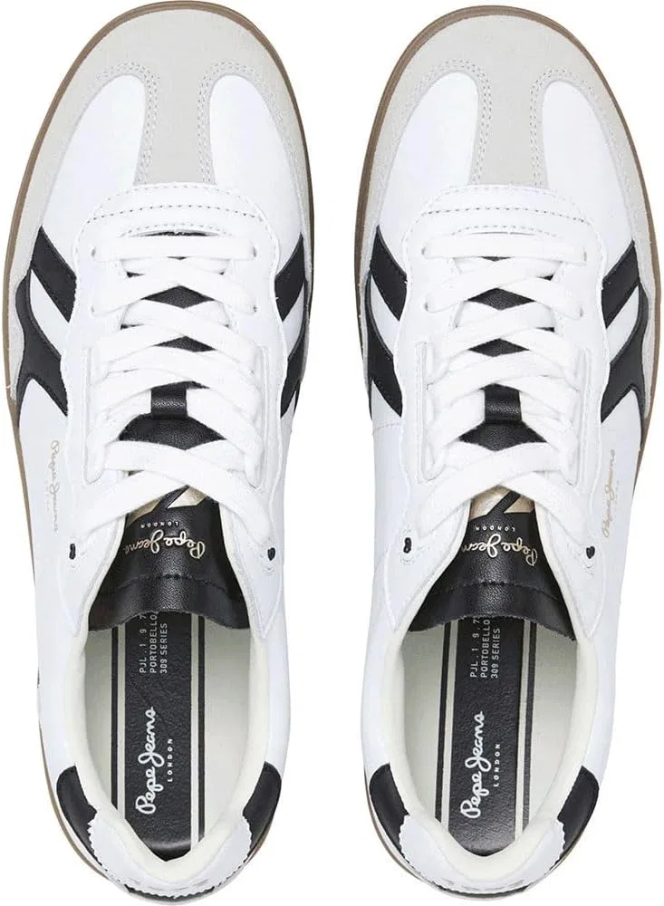 Кроссовки Pepe Jeans Herren Ball Class M Sneak, White — фото 4