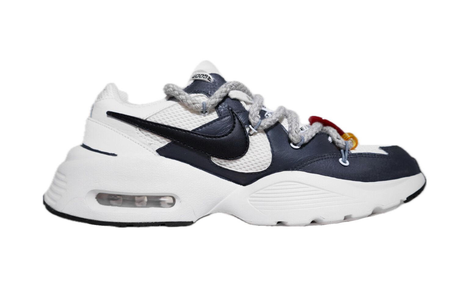 

Кроссовки Nike Air Max Fusion Lifestyle Shoes Men Low-top White, Blue, Red, белый
