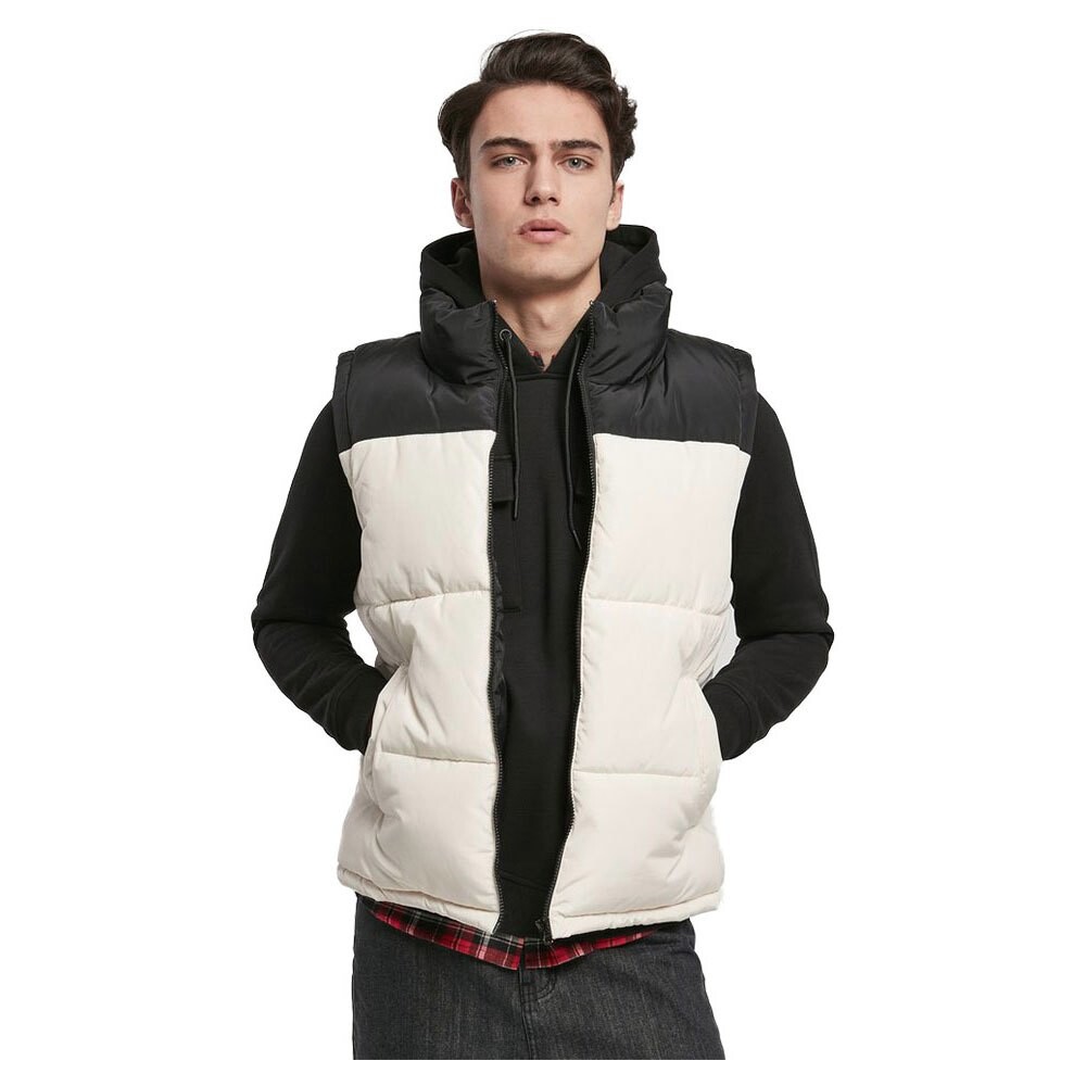 

Жилет Urban Classics Block Puffer, черный