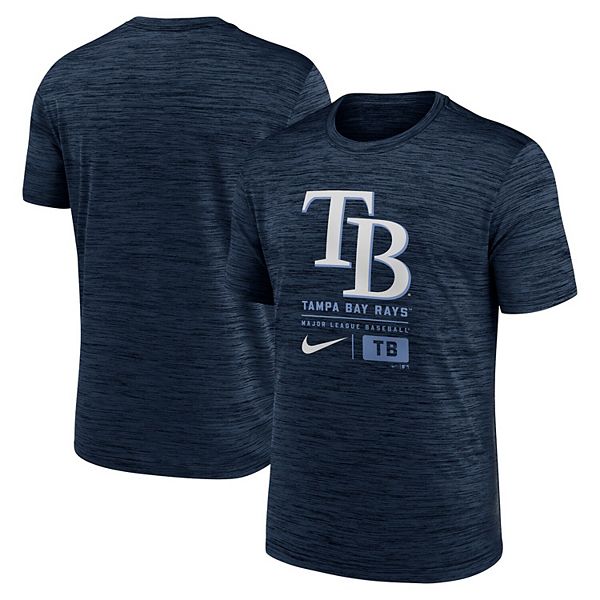 

Мужская футболка Tampa Bay Rays с большим логотипом, цвет navy Nike