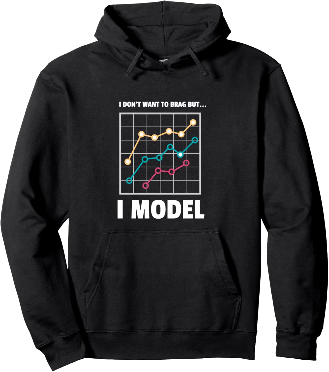 

Модель: Забавная толстовка с юмором на тему анализа данных Funny Data Scientist Gifts, черный
