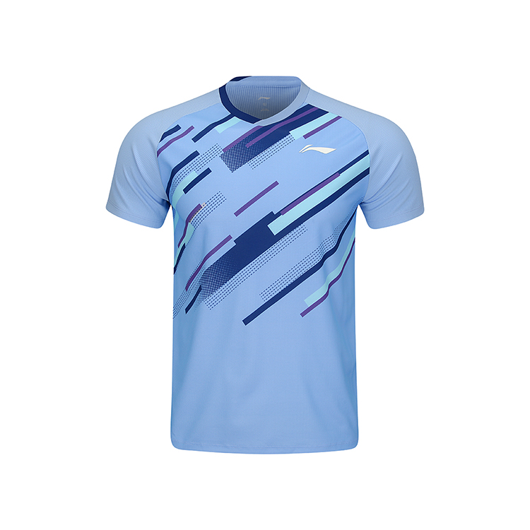 

Футболка Unisex Flower Cyan для бадминтона LINING, фиолетовый