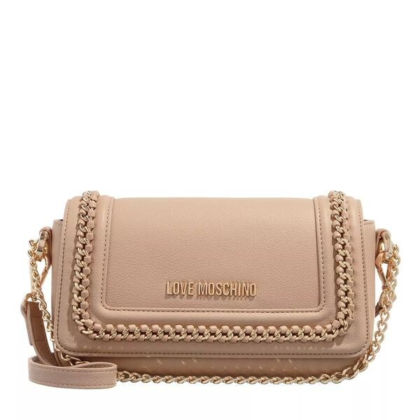 

Сумка chain link nudo/skin Love Moschino, бежевый