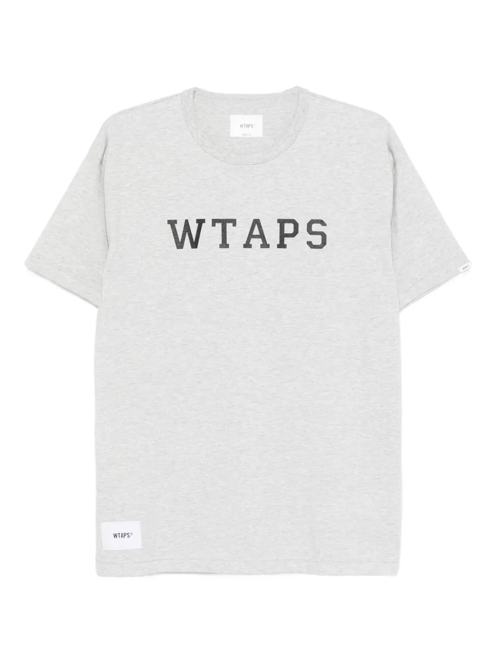 

Футболка с логотипом WTAPS, серый