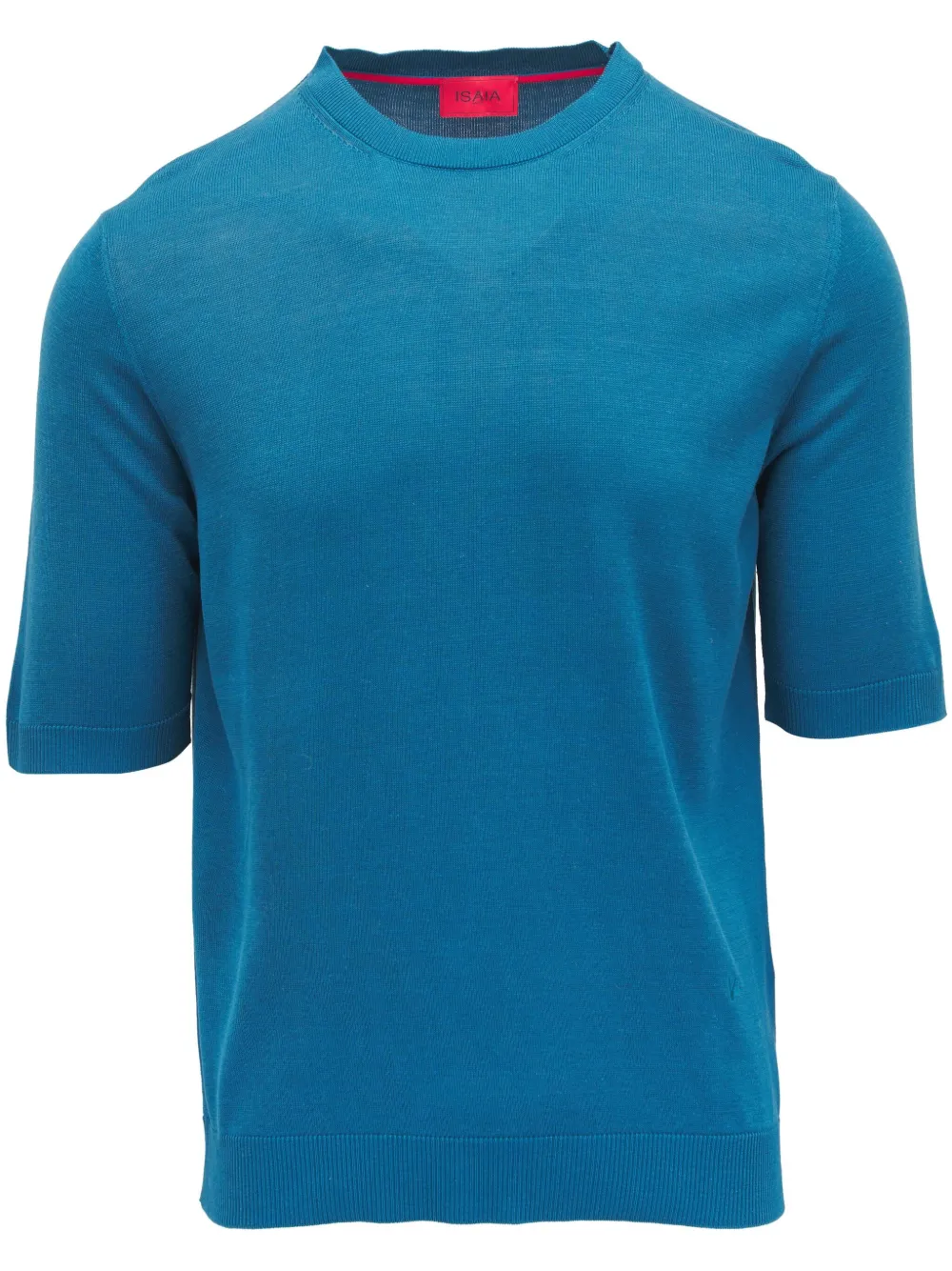 

Шелковая футболка Isaia, синий