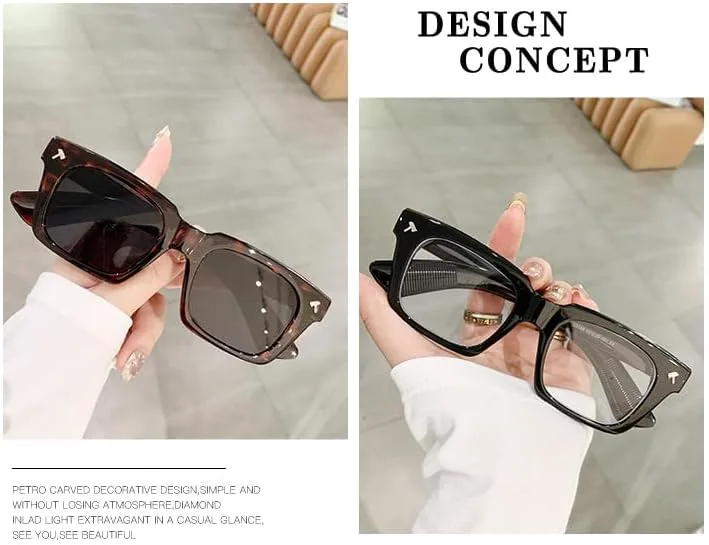 

Мужские и женские большие квадратные солнцезащитные очки в минималистичном стиле — европейский и американский дизайн с защитой от синего света Gksbnck, C6