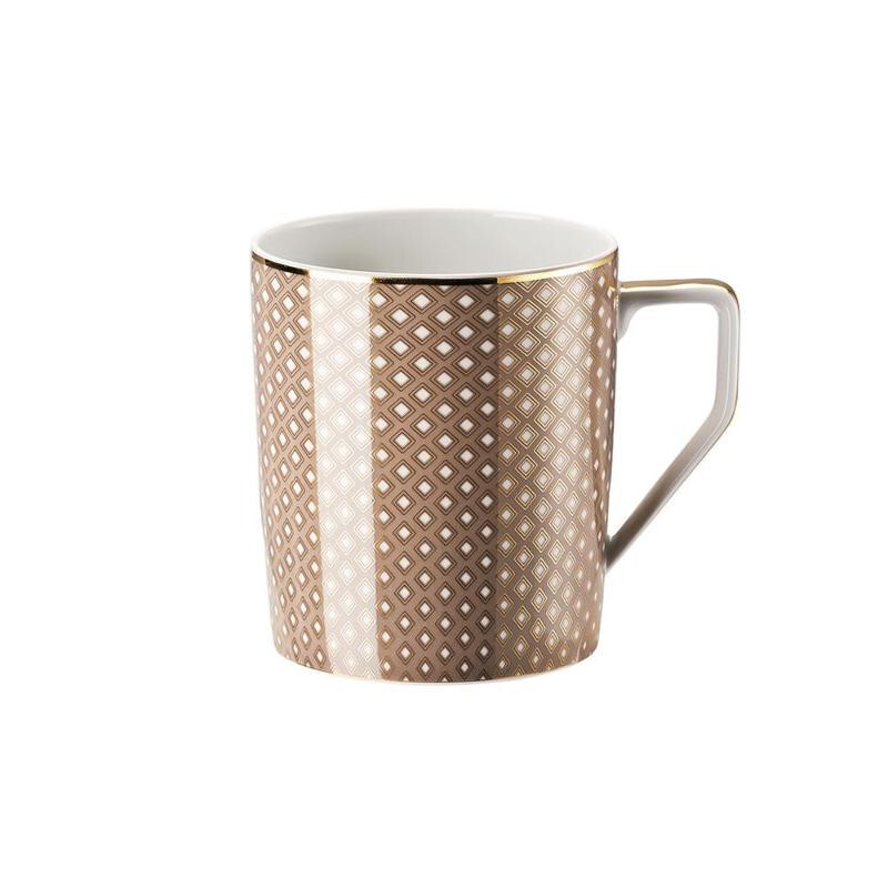 

Кружка Francisco Carreau бежевая с ручкой 0,36 л Rosenthal, бежевый