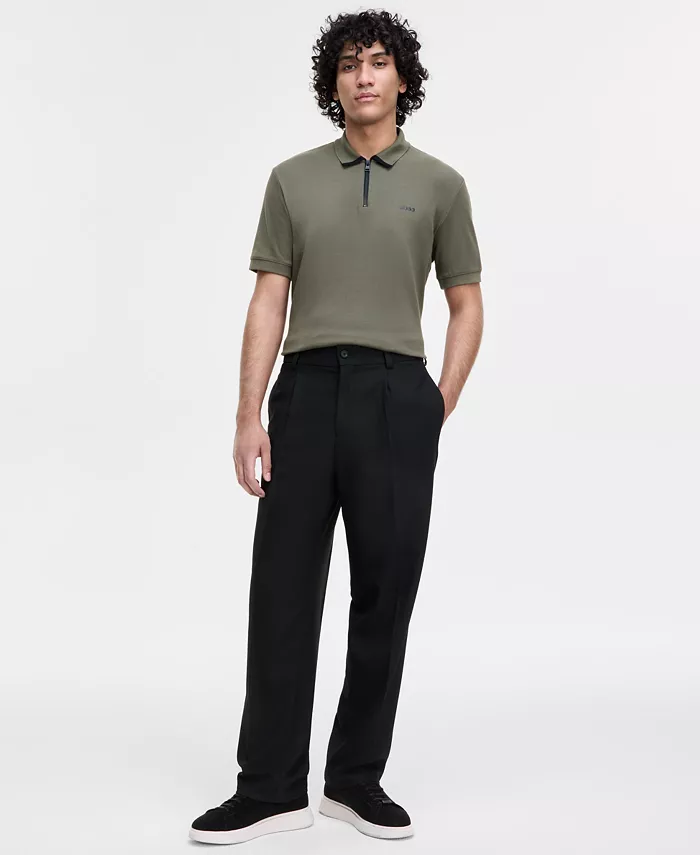 

Мужские брюки Modern-Fit черные Hugo Boss, черный