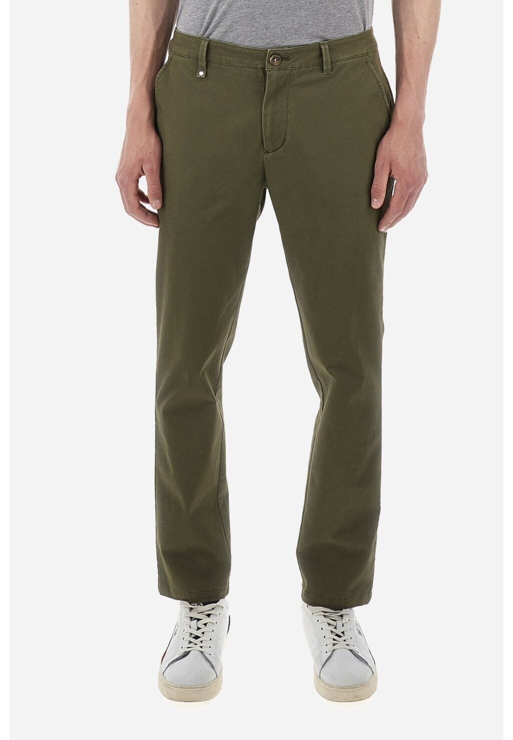 

Чиносы Trousers La Martina, цвет ivy green