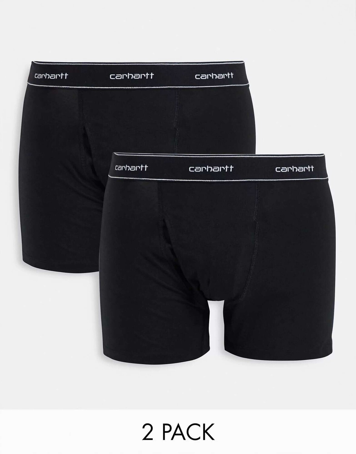

Черные хлопковые боксеры Carhartt WIP (2 шт.)