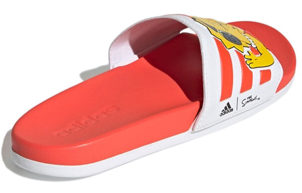 Тапочки the simpsons x adilette comfort slides 'lisa' Adidas, оранжевый — фото 4