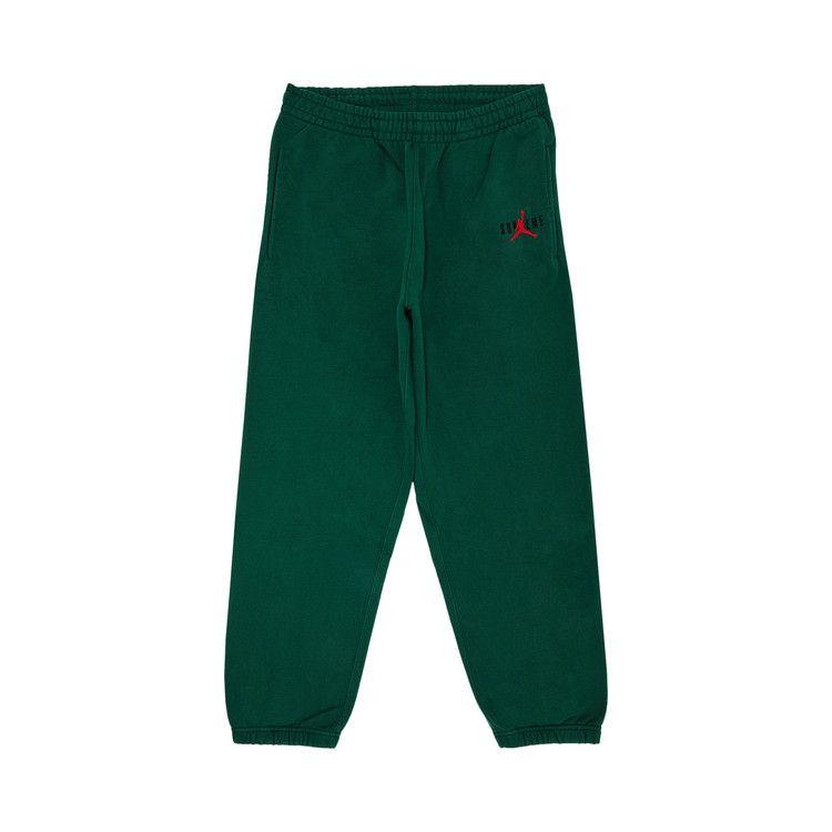 

Спортивные брюки Supreme x Jordan Sweatpant, Green