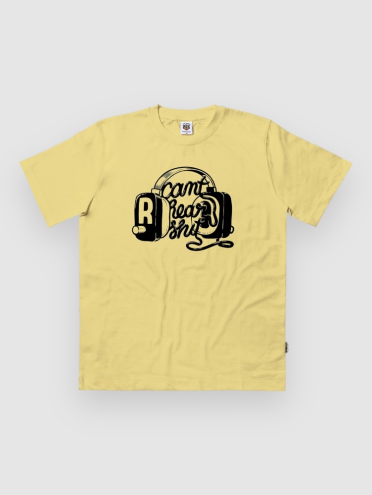 

Футболка The Dudes Cant Hear Seasonal T-Shirt, custard