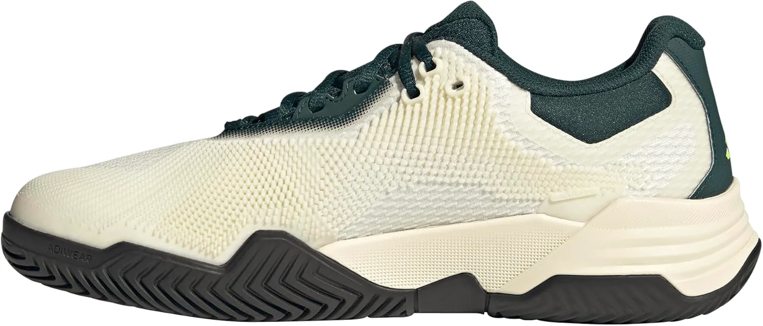 Мужские теннисные кроссовки Adidas Solematch Control 2, белый/металлик — фото 4