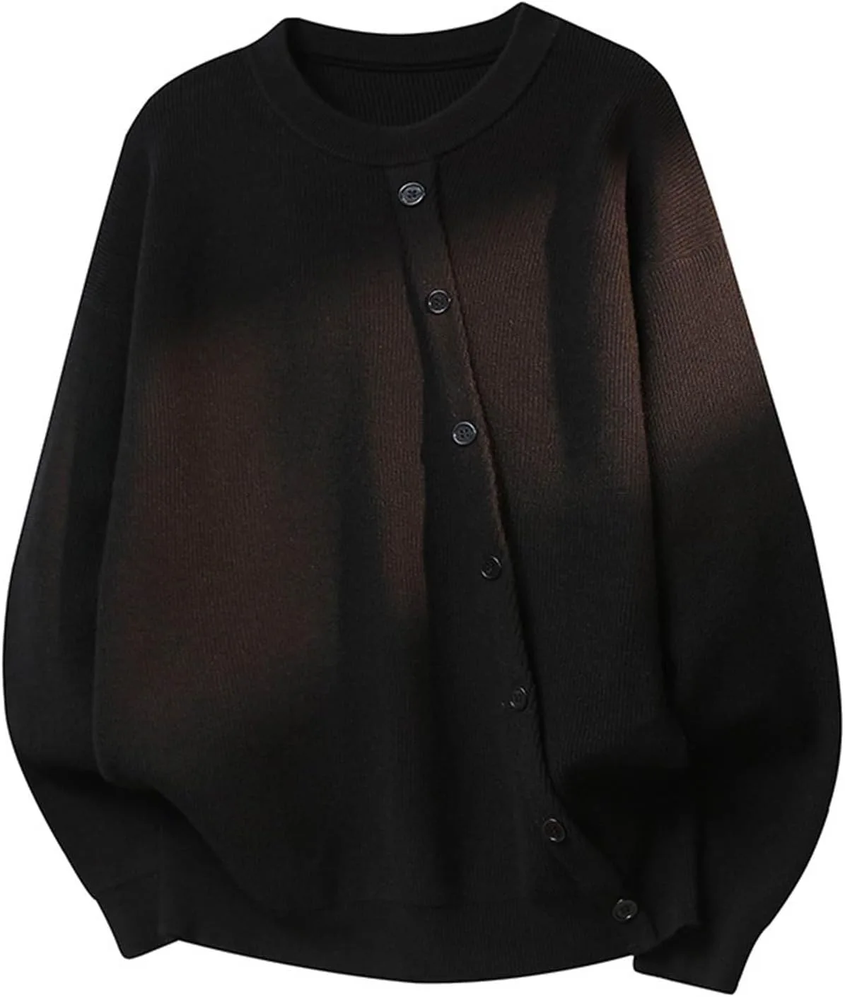 

Мужской свитер с декоративными карманами, воротник-гольф, длинные рукава