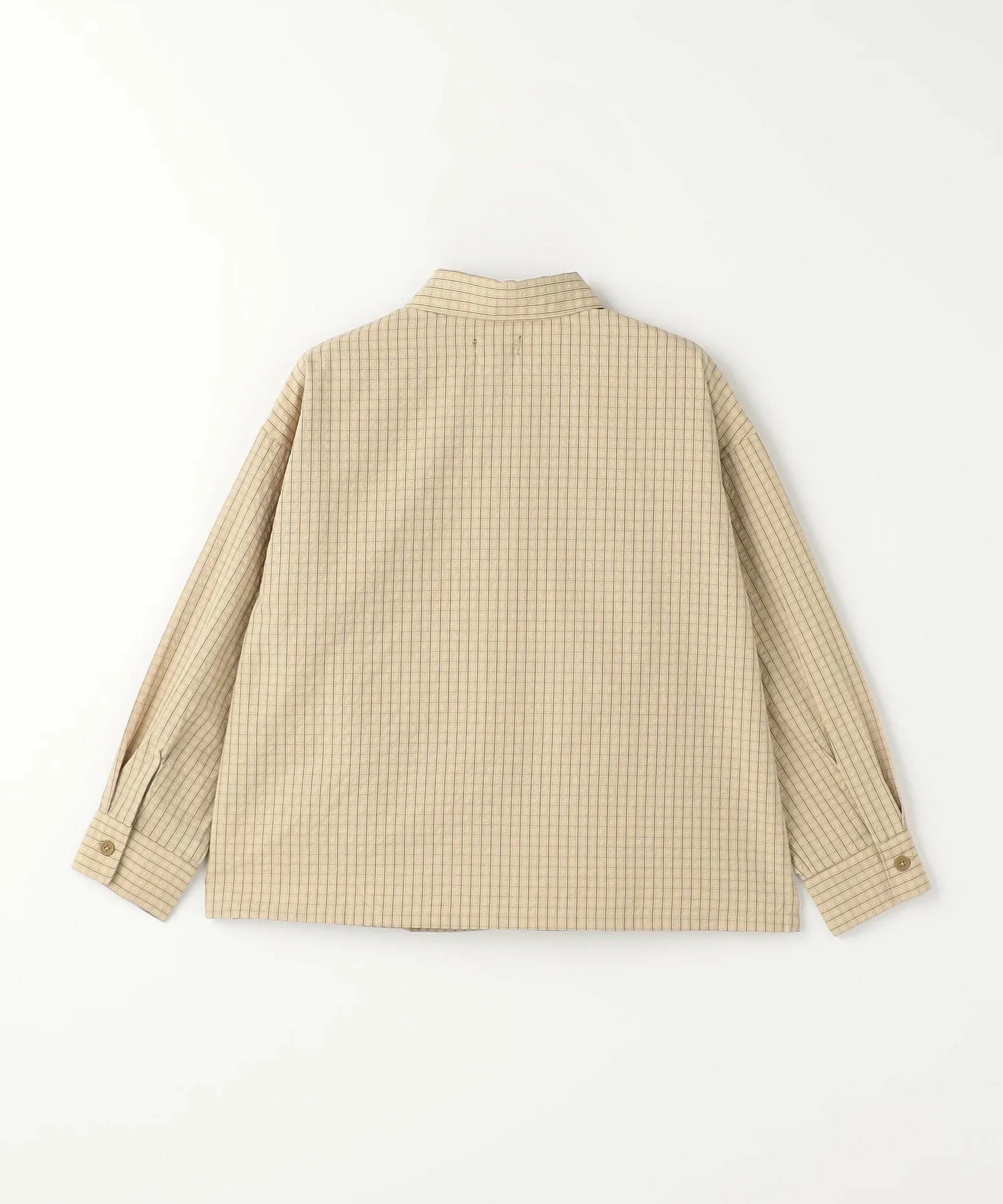 Рубашка с клетчатым узором / Детская 100-130 см United Arrows Green Label Relaxing, BEIKI — фото 2