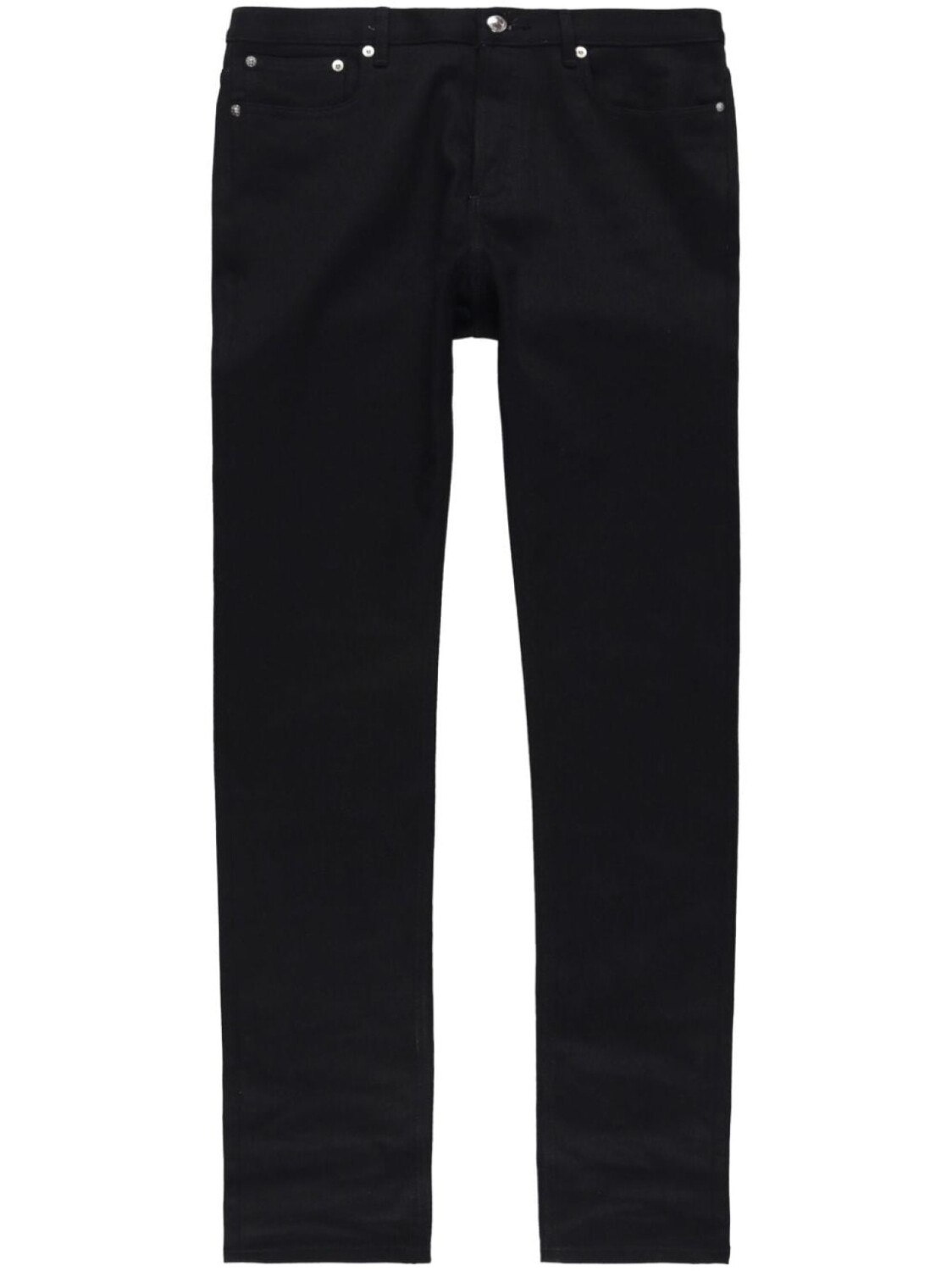 

A.P.C. узкие джинсы средней посадки, черный